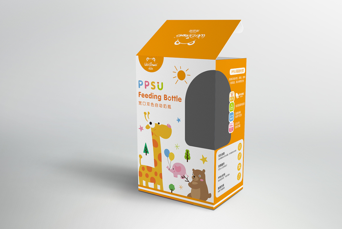 奶瓶包装设计的技巧有哪些？(色彩技巧)