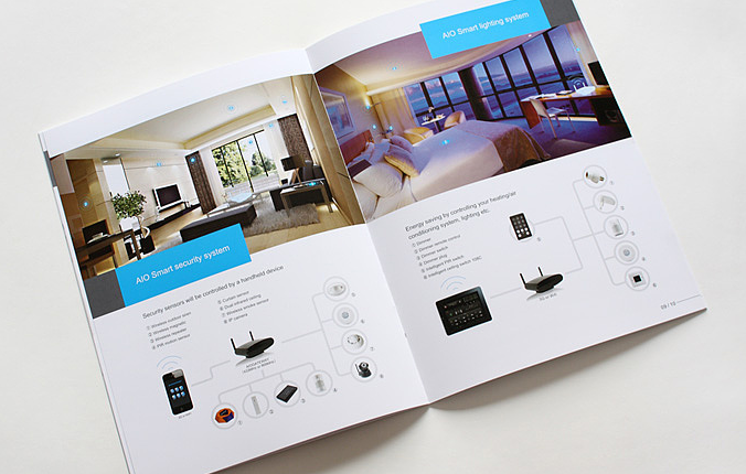 智能家居品牌【AIO】画册设计欣赏