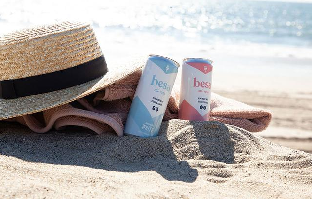 包装设计公司:一款用易拉罐包装的红酒酒标设计